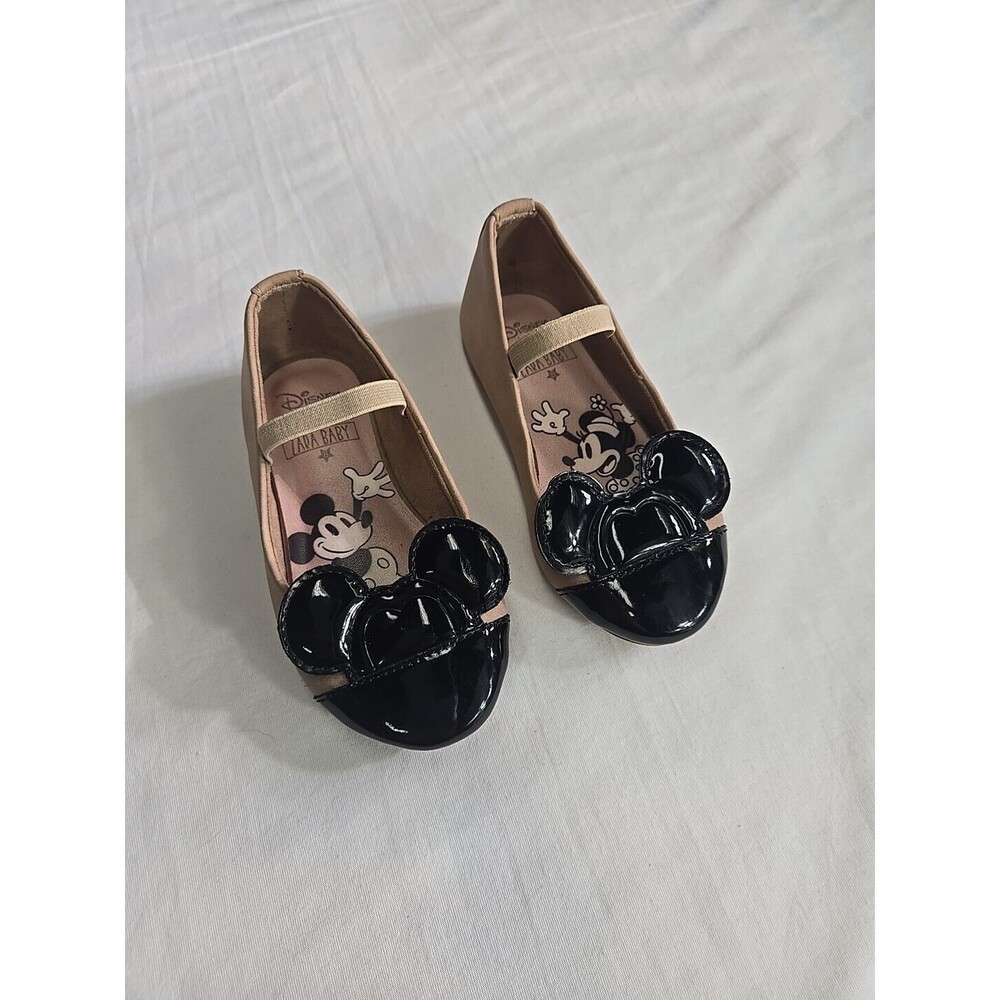Zara Disney Minnie Mouse ballet flats fashion‎ toddler shoes Size EU 23 / US 4